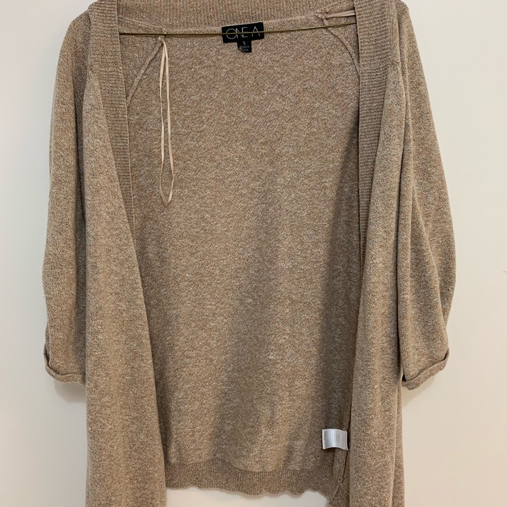 Tan Cardigan